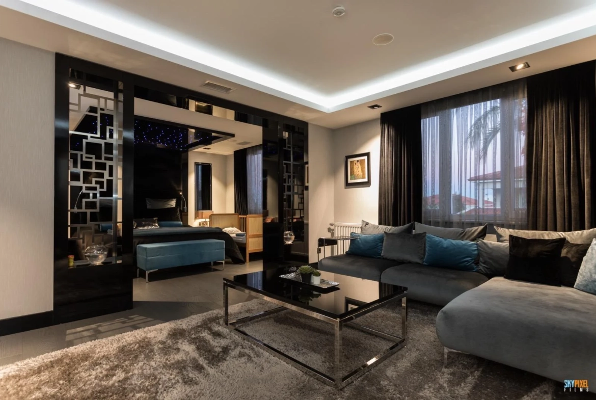 Luxury Special Interior Design Duplex Villa in Döşemealtı, Antalya