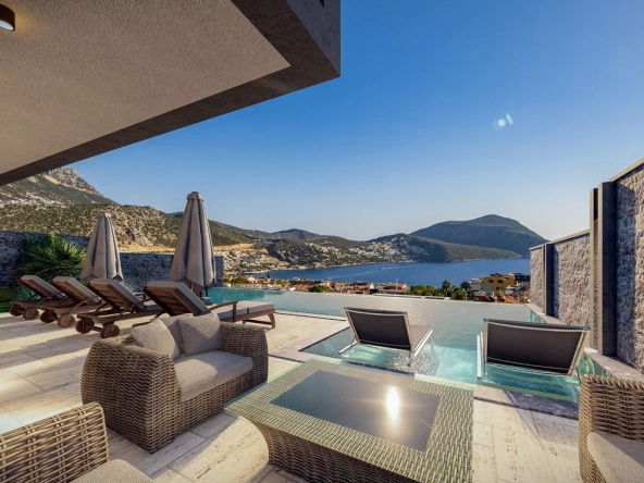 Luxurious 5-Bedroom Kalkan Detached Villas with Private Pools