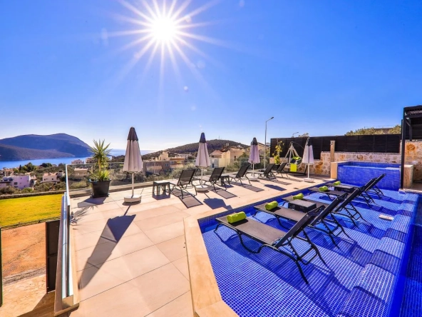 Lavish Seaside Living Fully Furnished 5-Bedroom Villa for Sale in Kalkan
