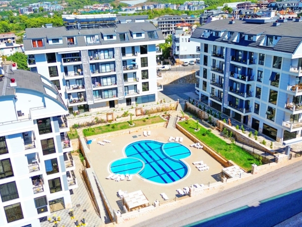 2 Bedroom Duplex Apartment for Sale in Oba, Alanya