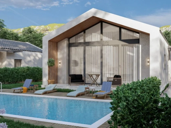 Exclusive Off-Plan Bungalows in Seydikemer with Poolside Comfort