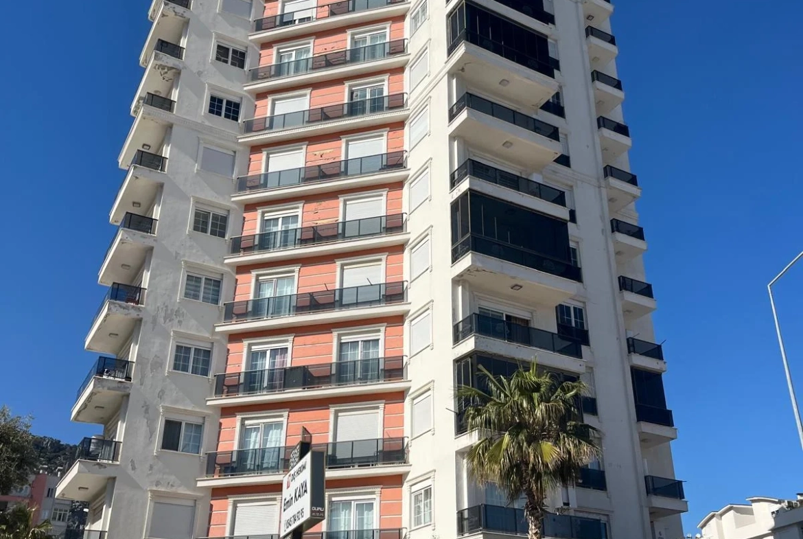 Fully-furnished-1-Bedroom Apartment with Amazing Seaview in Hurma Konyaalti