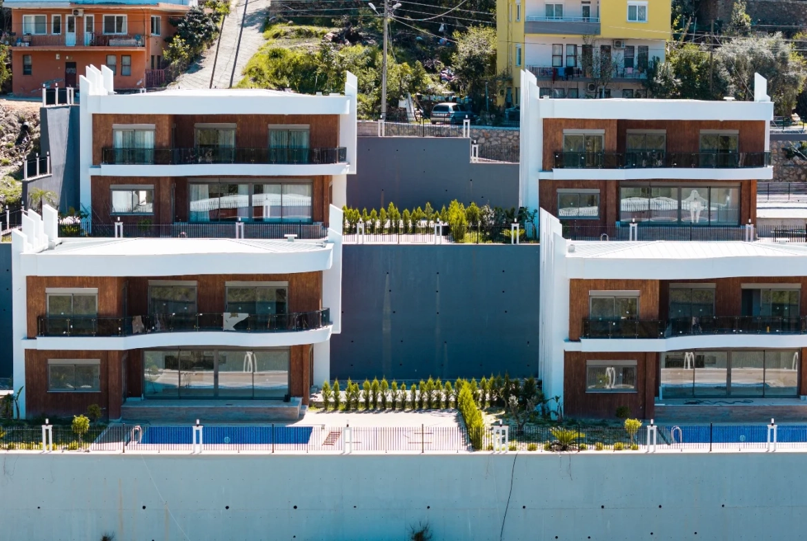 Exclusive Independent Villas with Private Pool for Sale in Alanya