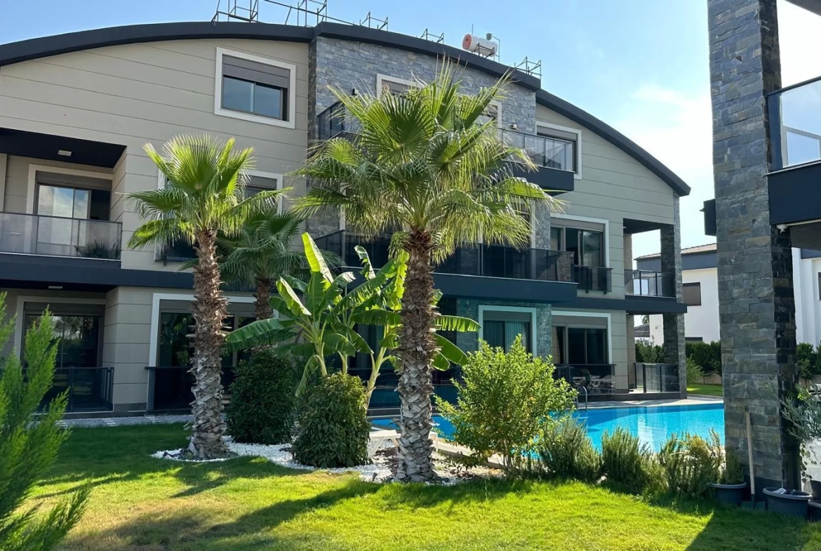 Charming Newly Built 2-Bedroom Apartment Just Steps from Golf Courses in Belek, Antalya