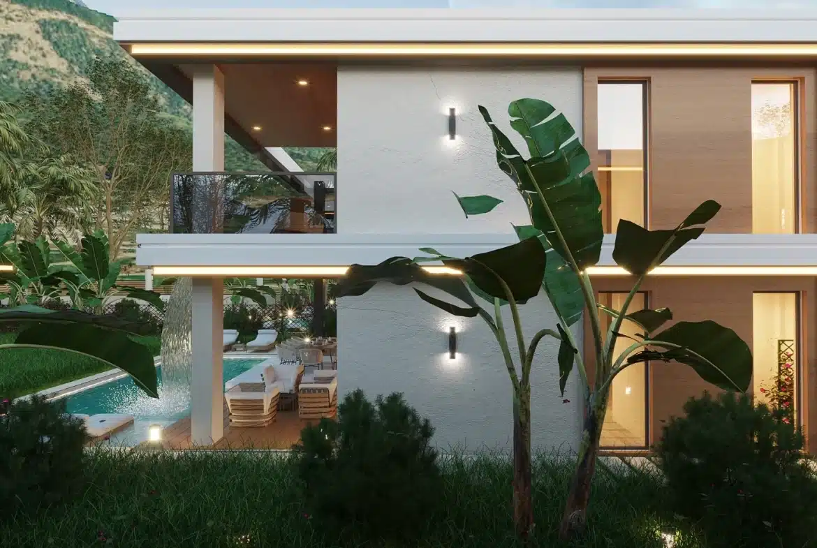 Ultra Luxury Unique Design Duplex Villas for Sale in Tekirova