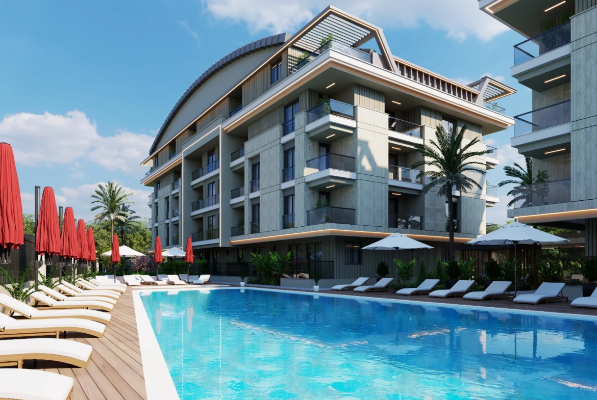 Modern Comfort in Tranquil Setting – Off Plan 2 Bedroom Apartment in Konyaaltı