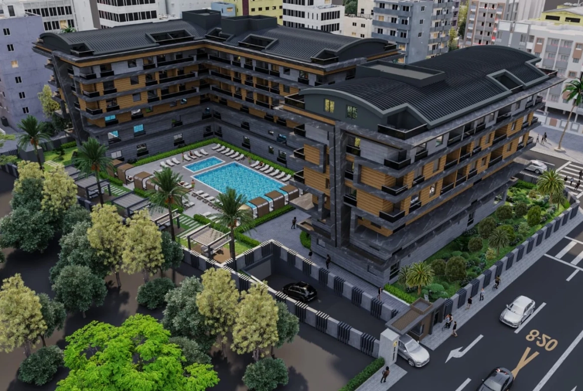 Exclusive Off-Plan Duplex with Sea Views in Konyaaltı, Antalya