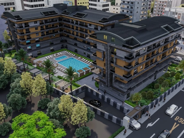 Exclusive Off-Plan Duplex with Sea Views in Konyaaltı, Antalya