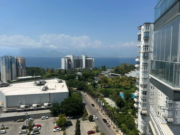 Exclusive Resale Apartment with Panoramic Fantastic Sea View in Muratpaşa
