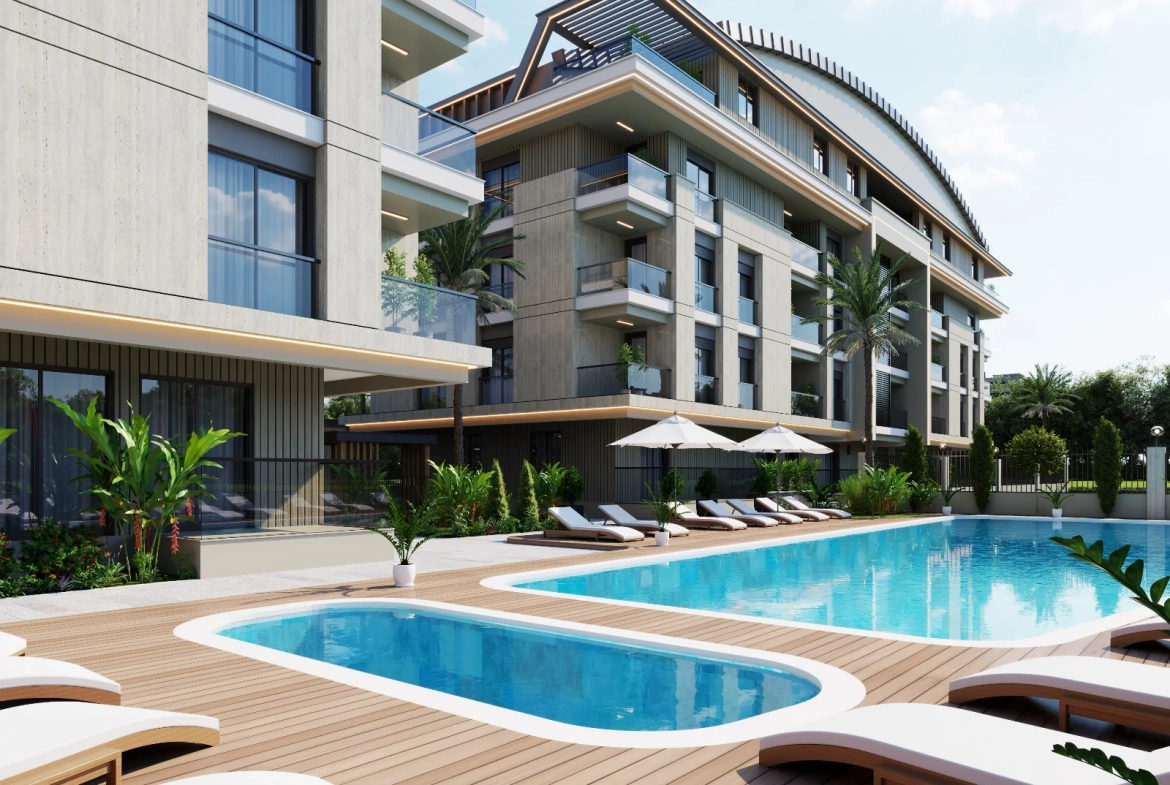 Modern Comfort in Tranquil Setting – Off Plan Bedroom Apartment in Konyaaltı