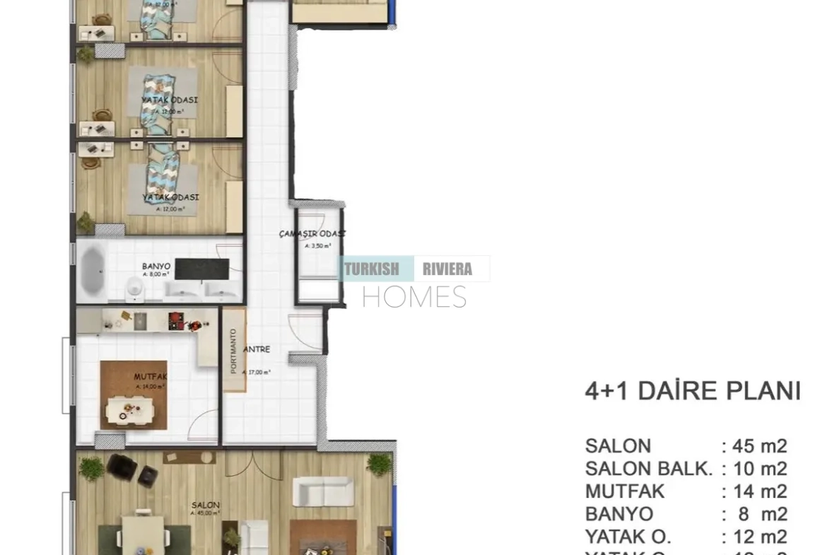 Modern Luxury Apartments in Kartal Offering Stunning Sea Views