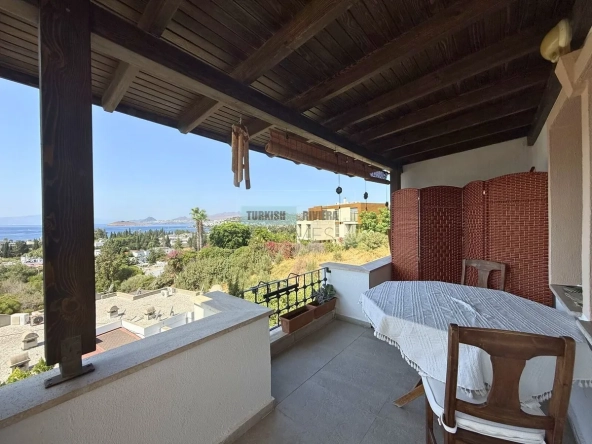 Sea-View 2+1 Apartment in a Gated Community, Bodrum Bitez