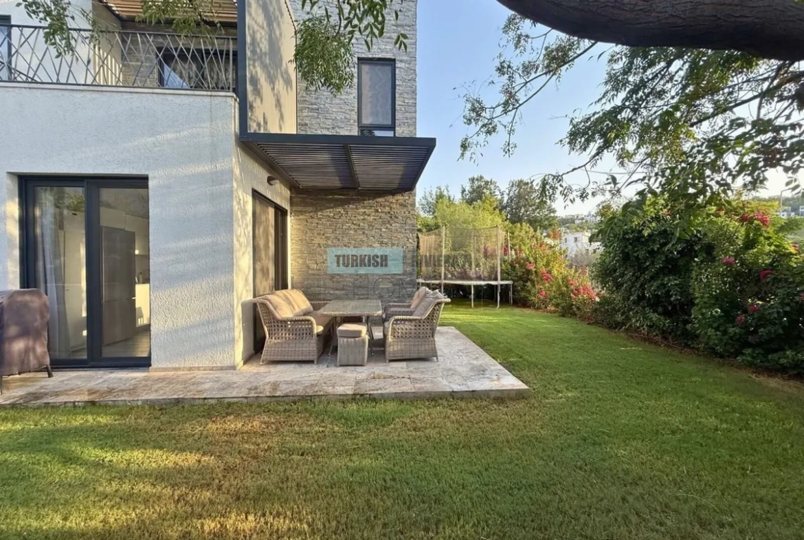 Tranquil Garden Residence for Sale in Gündoğan, Bodrum