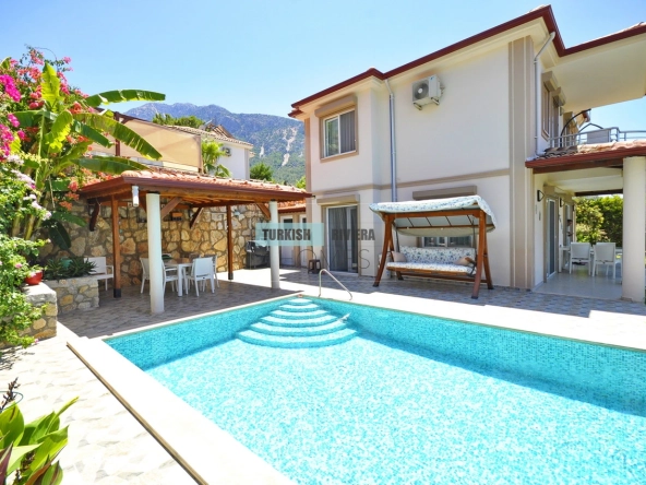 Charming 3-Bedroom Duplex Villa with Private Pool in Peaceful Ovacik