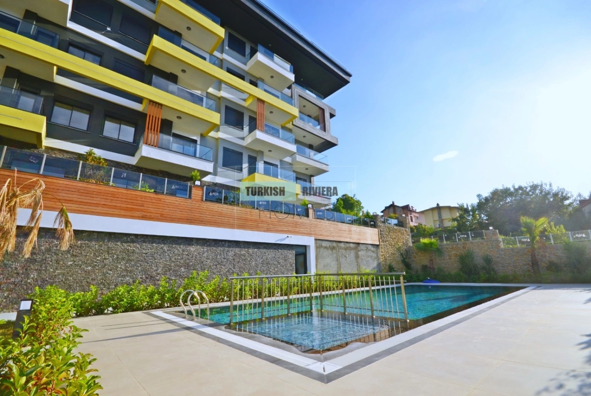 Stylish 2-Bedroom Apartment with Stunning Sea Views in Kestal, Alanya