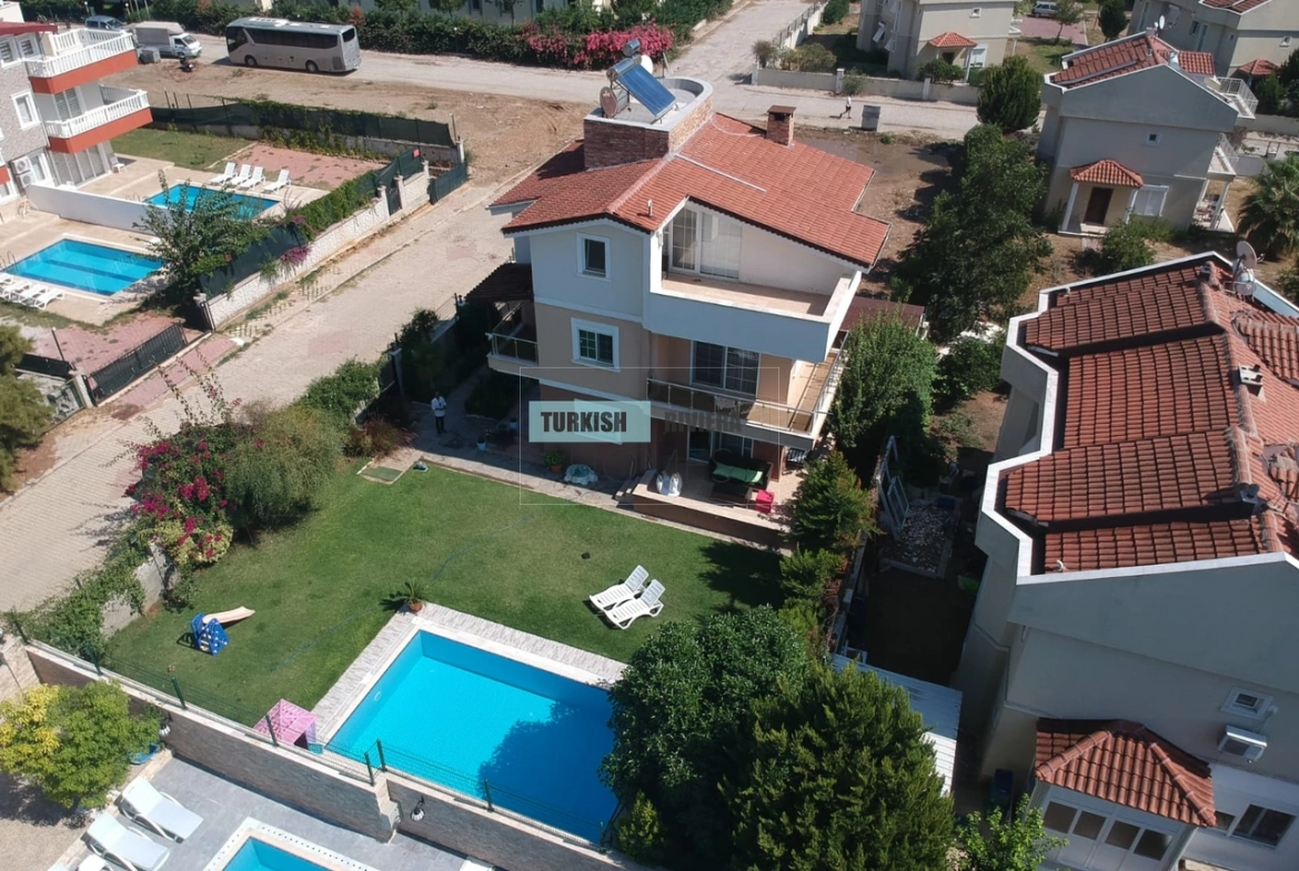 Triplex Detached Private Villa for Sale in Belek