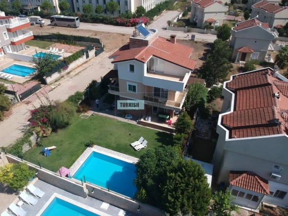 Triplex Detached Private Villa for Sale in Belek
