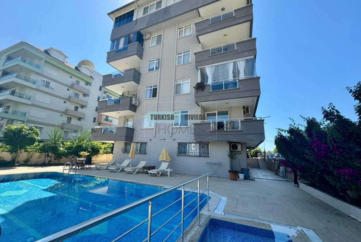 Bargain Price Beachfront Furnished Apartment for Sale in Kestel