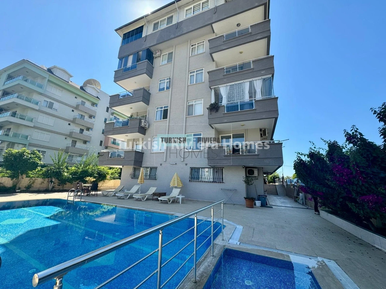 Bargain Price Beachfront Furnished Apartment for Sale in Kestel