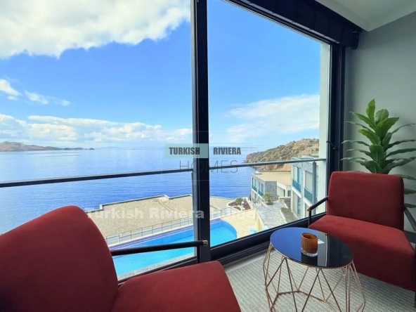 Ultra-Luxury Double-Sided Villa in Yalıkavak with Private Beach