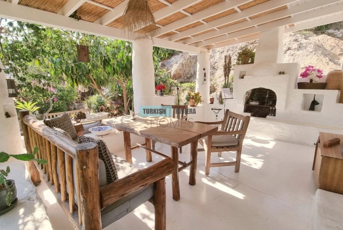 Bedroom Delightful Original Stone House Close to Gümüşlük Beach Bodrum