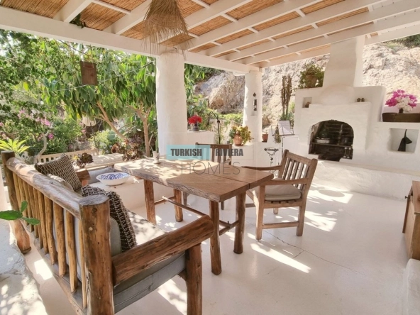 Bedroom Delightful Original Stone House Close to Gümüşlük Beach Bodrum