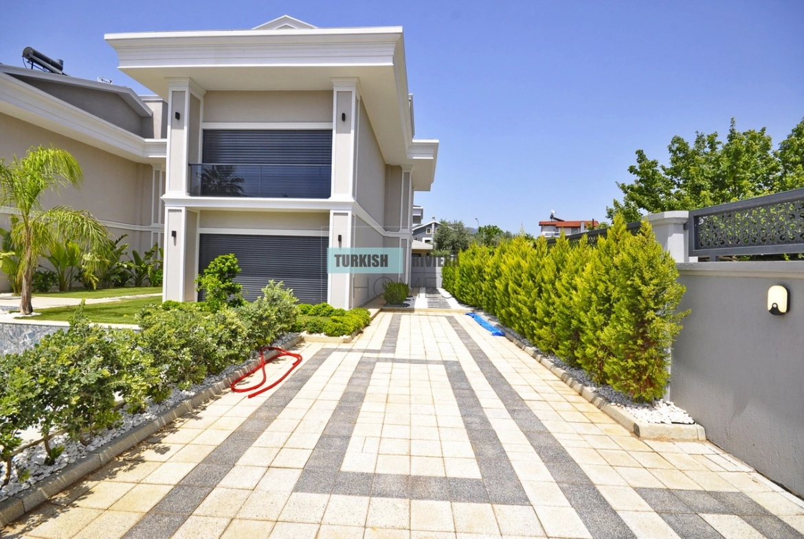 Çalış Fethiye 4+1 Private Pool and Garden Villa for Sale