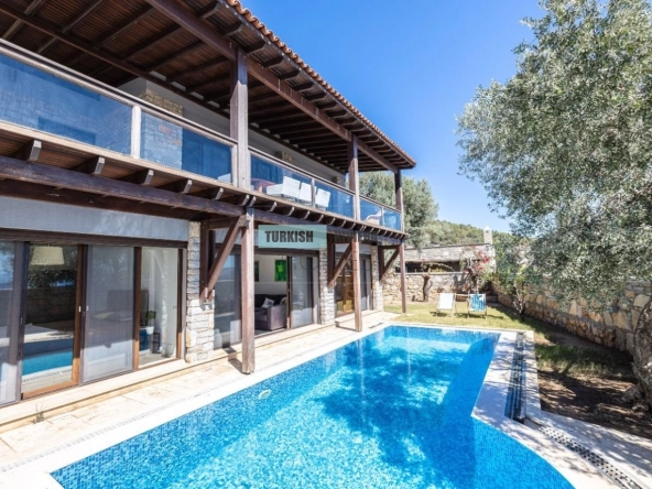 Prime Location 6 Bedroom Villa with Panoramic Views in Konacık, Bodrum