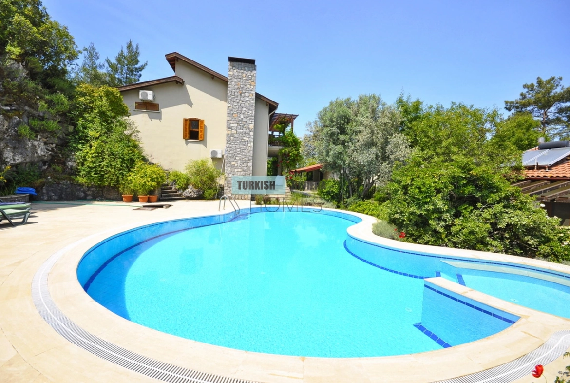 Stylish Detached Villa for Sale in Üzümlü Fethiye