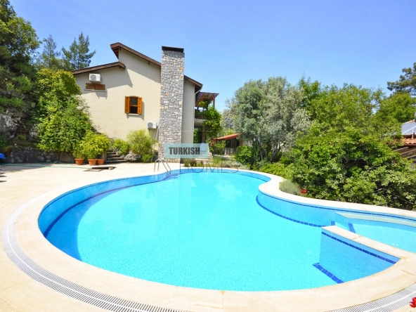 Stylish Detached Villa for Sale in Üzümlü Fethiye