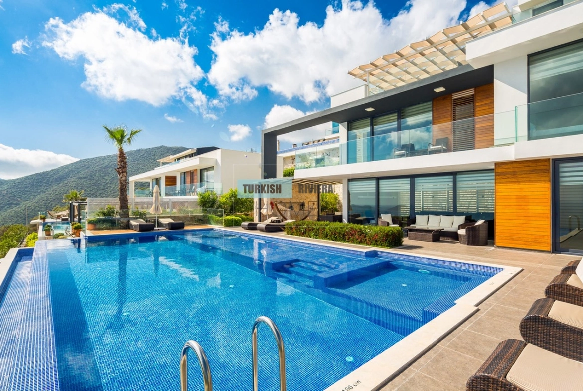 Ultra-Luxury 4 Bedroom Villa with Panoramic Sea Views in Kalkan