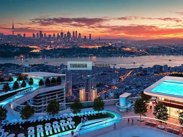 5-Star Bosphorus Sea View Residences in Şişli, Istanbul