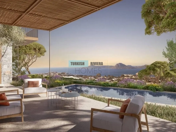 Luxury Stone Villas with Full Sea & Marina Views in Yalıkavak