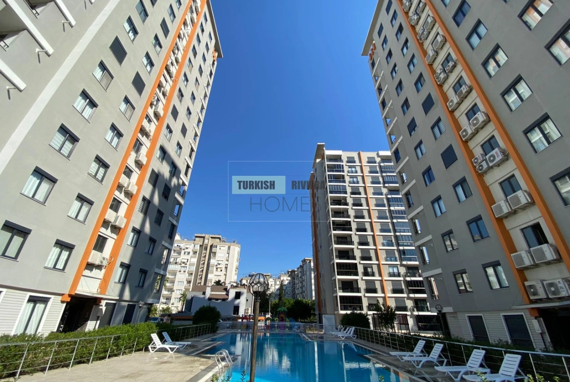Modern 2-Bedroom Residence in a Secure Complex – Konyaaltı