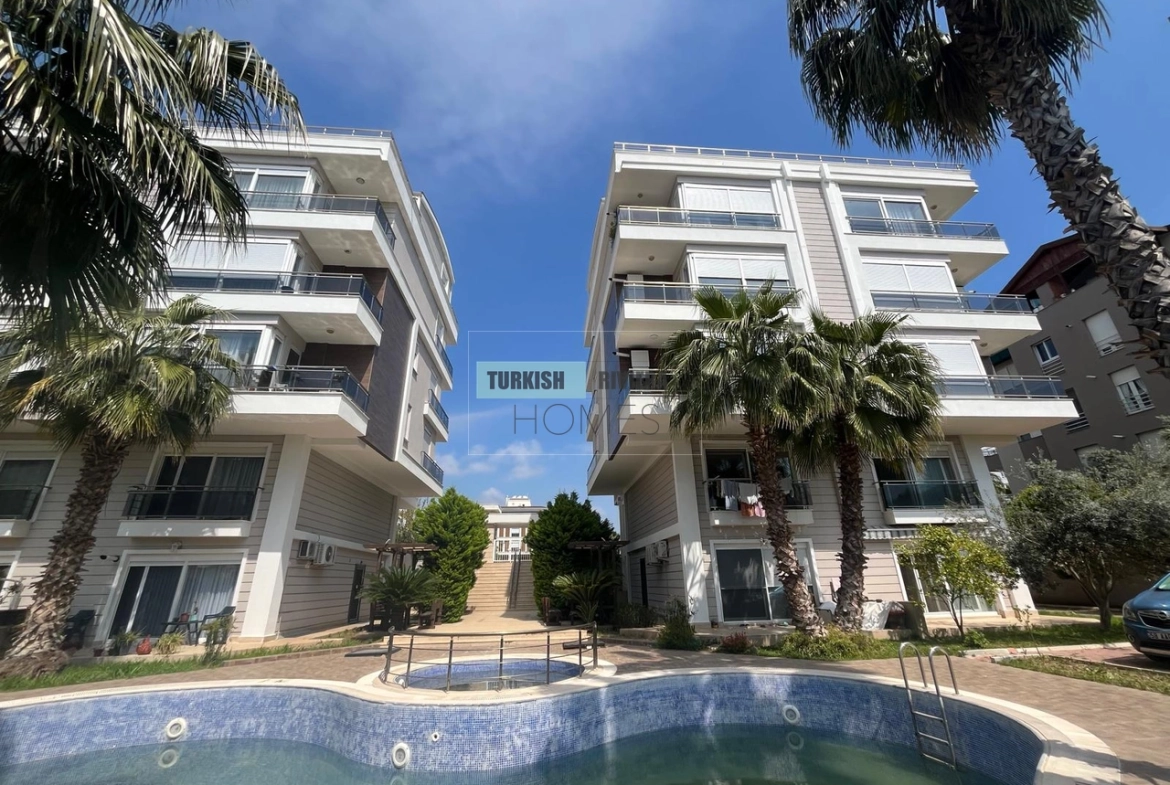 2 Bedroom Garden Duplex Apartment for Sale in Konyaaltı