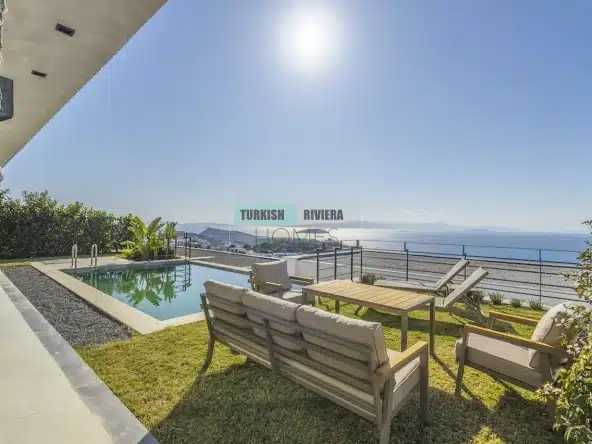 Private Villas with Panoramic Sea Views in Gümüşlük, Bodrum