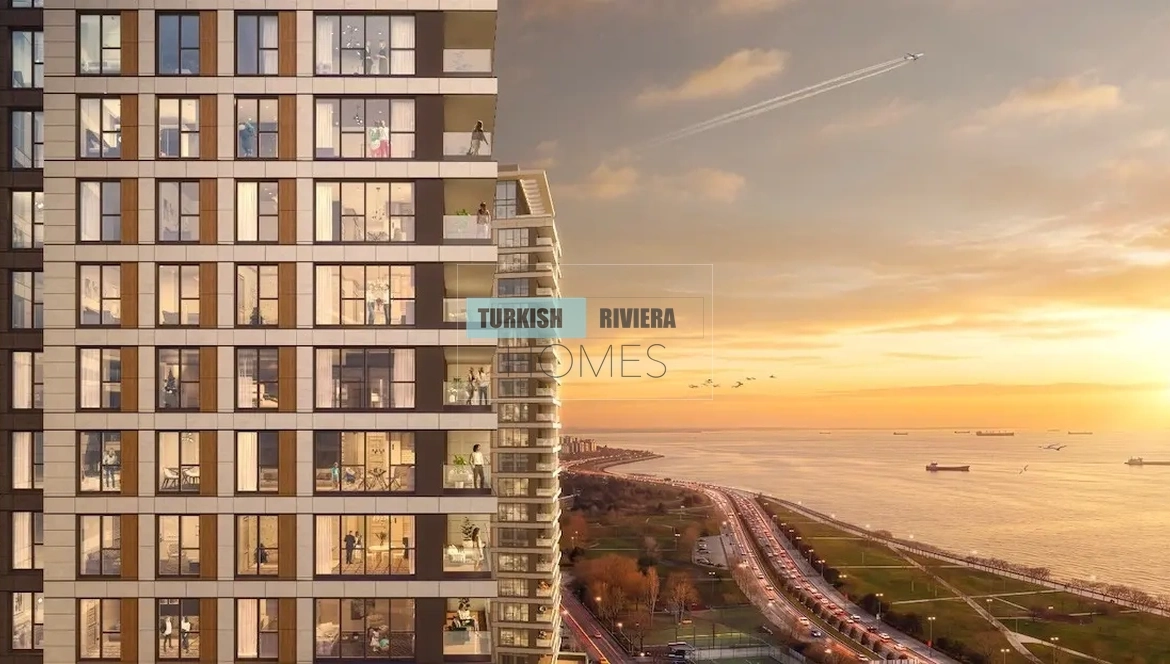Sea View Apartments with Title Deed Ready in Kartal, Istanbul