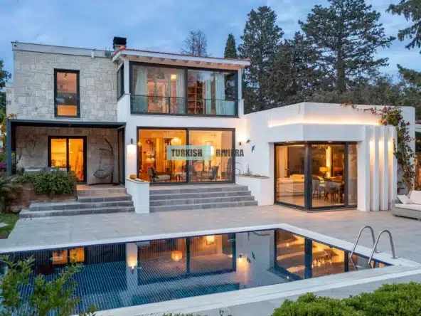 Ultra-Luxury Private Villa in Bitez with Serene Natural Views