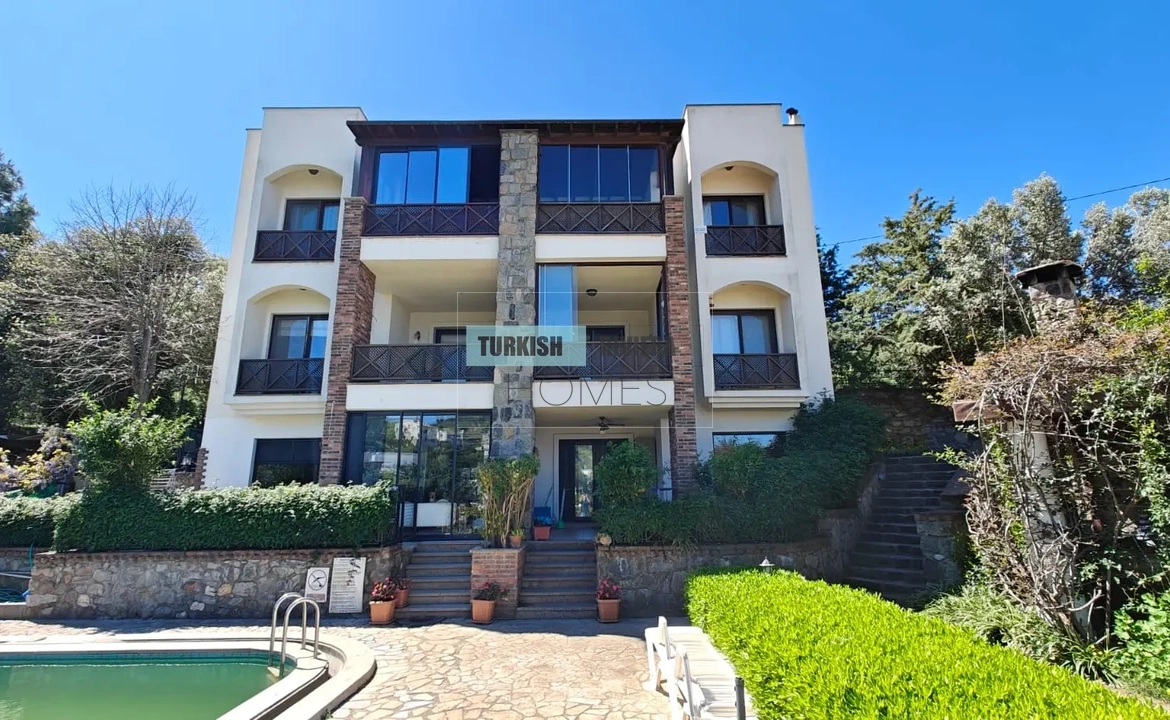 Unique Garden Floor Apartment for Sale in Yalıkavak, Bodrum