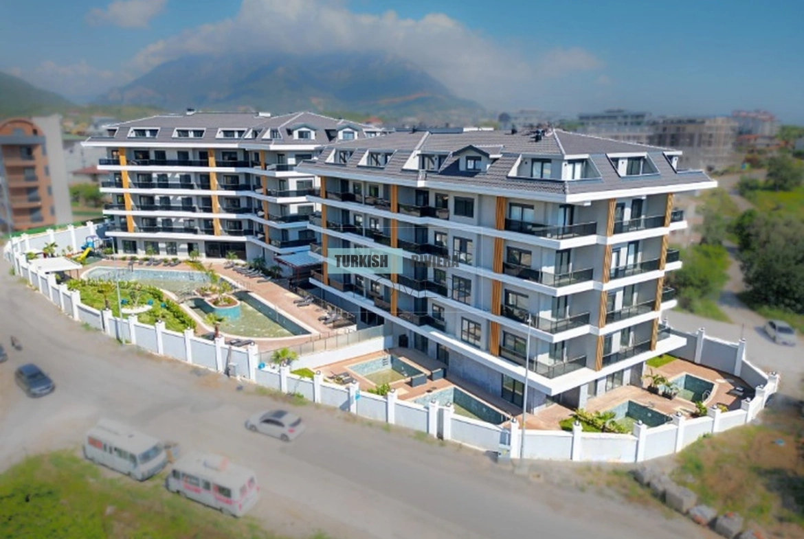 2 Bedroom Duplex Apartment for Sale in Oba Alanya