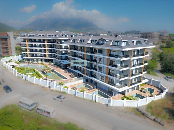 2 Bedroom Duplex Apartment for Sale in Oba Alanya