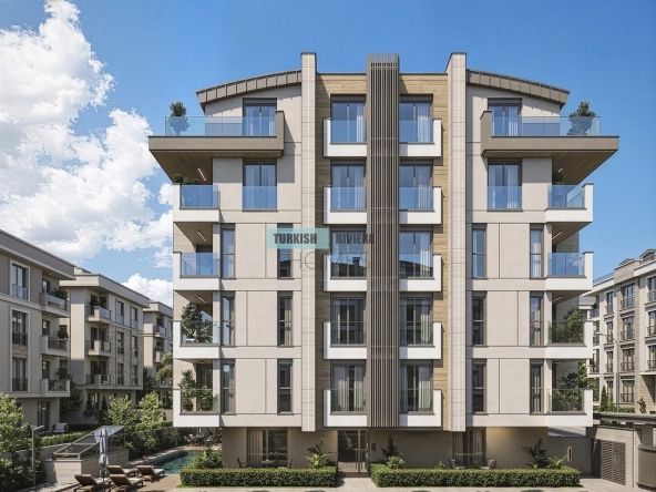 Off-Plan 2 Bedroom Apartments for Sale in Muratpaşa Antalya