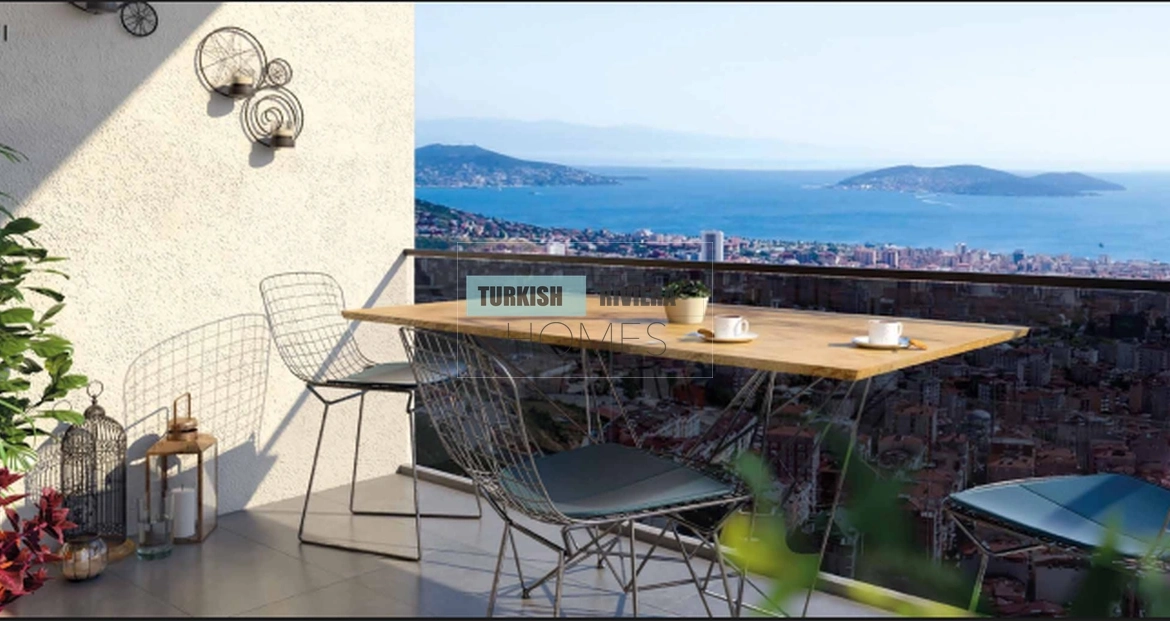 Panoramic Sea View Apartments in a Prestigious Maltepe Complex