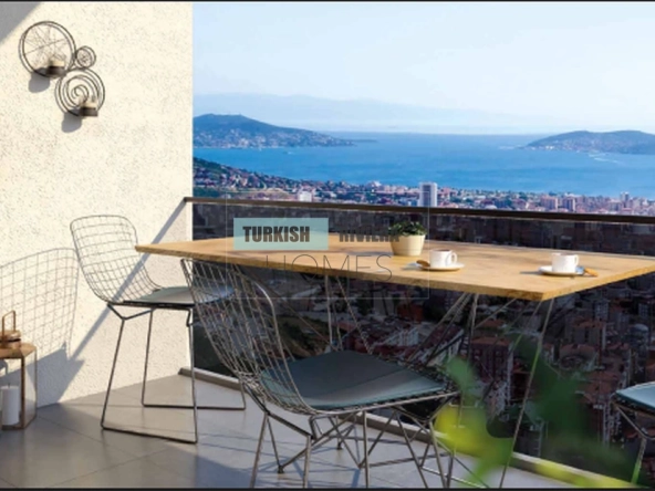 Panoramic Sea View Apartments in a Prestigious Maltepe Complex