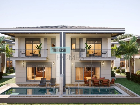 Luxury Duplex Semi-Detached Villa for Sale in Döşemealtı, Antalya
