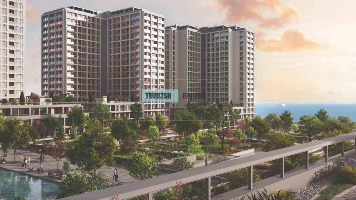 Luxury Seafront Homes in Pendik with Marmara Sea Views