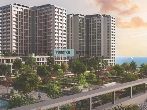 Luxury Seafront Homes in Pendik with Marmara Sea Views