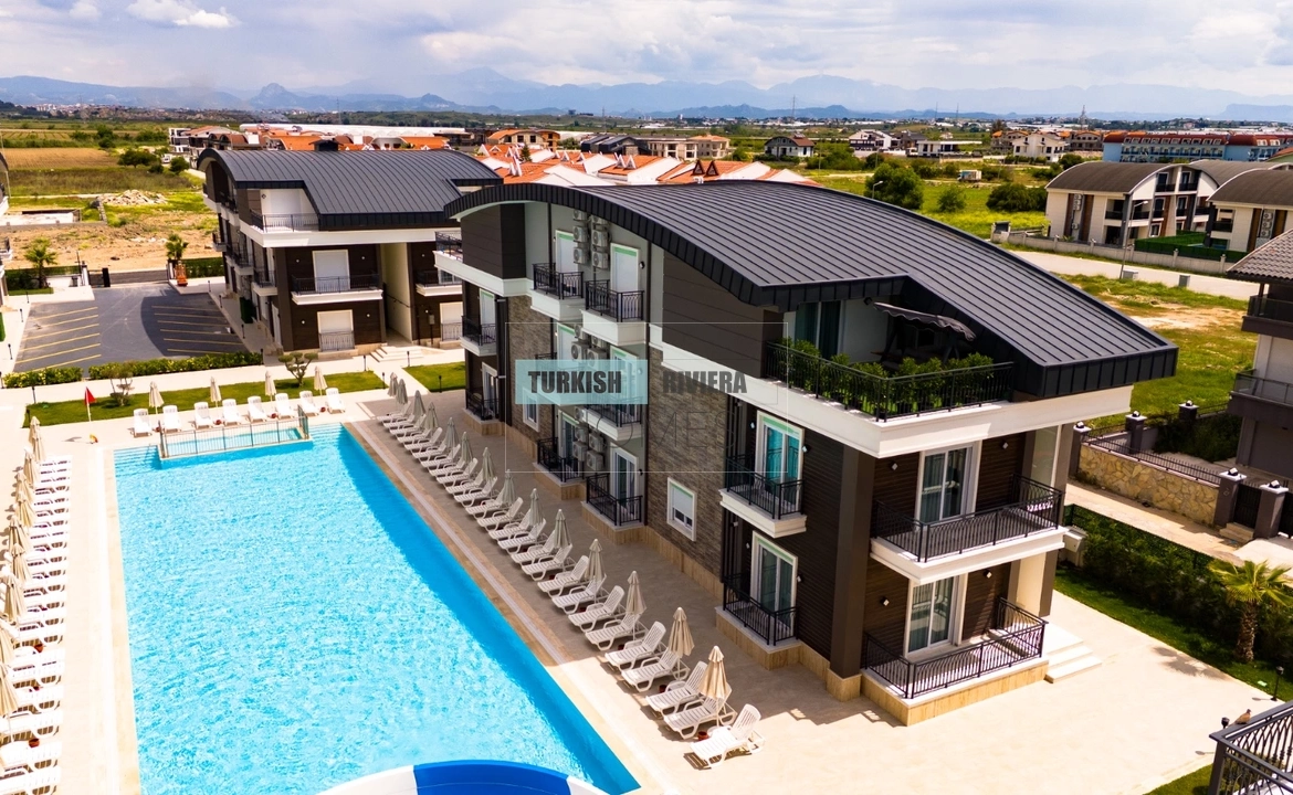 Modern 2-Bedroom Fully Furnished Apartments in Belek, Antalya