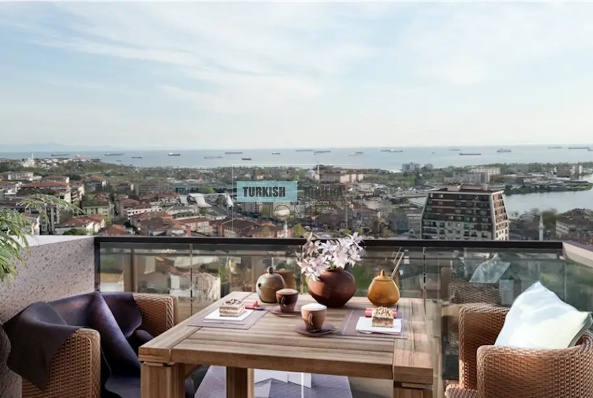 Title Deed Ready Lake View Apartments for Sale in Küçükçekmece