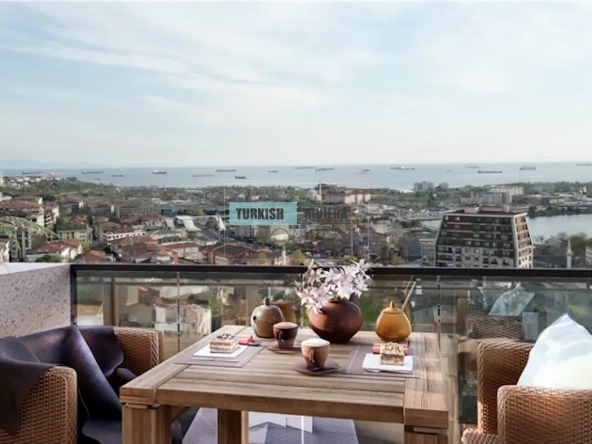 Title Deed Ready Lake View Apartments for Sale in Küçükçekmece